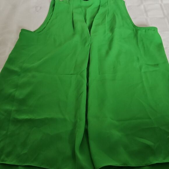 Vince Camuto Sleeveless Top XS Green - Picture 14 of 16